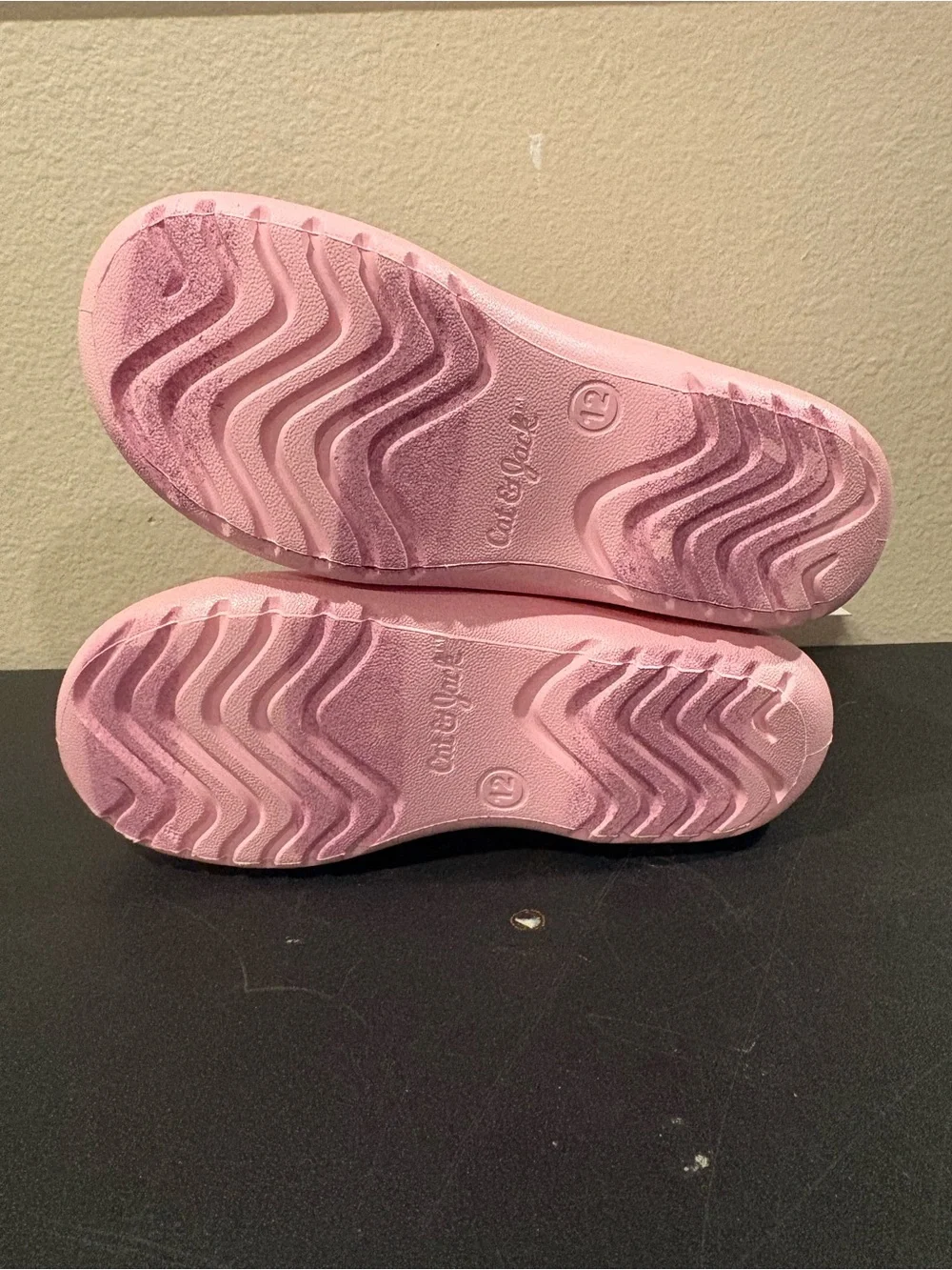 Toddler Eli Rain Boots Pink - Cat & Jack - SIZE 12